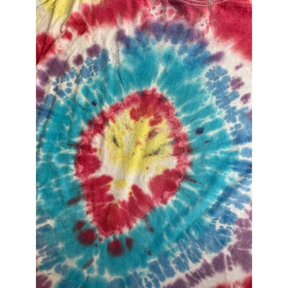 Graphic Mens T Shirt Trippy Tie Dye Shroom Shirt Mushrooms Hippie 90s Retro - Picture 10 of 11